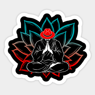 Meditate Sticker